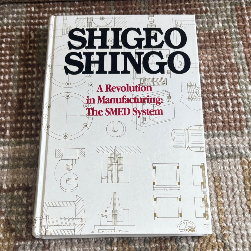 Shigeo Shingo Book on SMED System